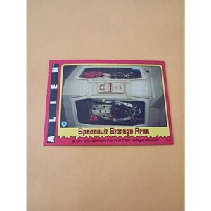 Vintage Collectible 1979 Alien Trading Card #80 20th Century Fox Raw Ungraded